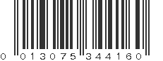 UPC 013075344160