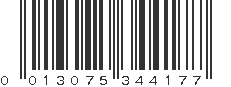 UPC 013075344177