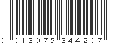 UPC 013075344207