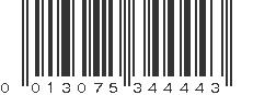 UPC 013075344443