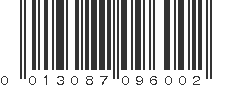 UPC 013087096002