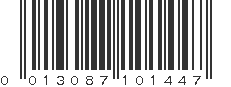 UPC 013087101447