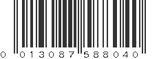 UPC 013087588040