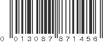 UPC 013087871456