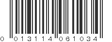 UPC 013114061034