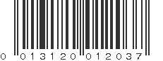 UPC 013120012037