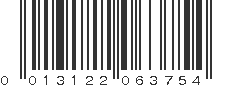 UPC 013122063754