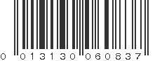 UPC 013130060837