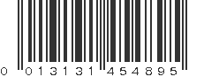 UPC 013131454895