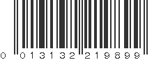 UPC 013132219899