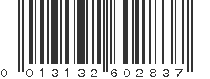 UPC 013132602837