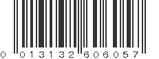 UPC 013132606057