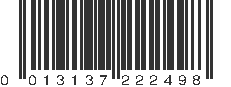 UPC 013137222498