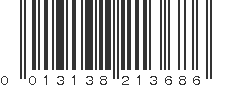 UPC 013138213686