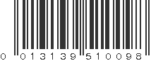 UPC 013139510098