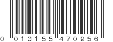 UPC 013155470956