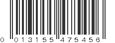 UPC 013155475456