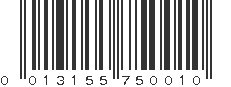 UPC 013155750010