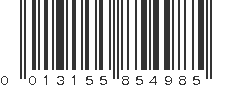 UPC 013155854985