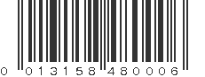 UPC 013158480006