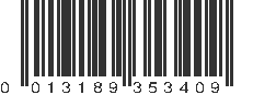 UPC 013189353409