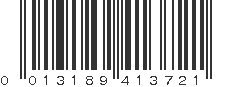 UPC 013189413721