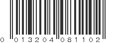 UPC 013204081102