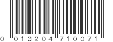 UPC 013204710071