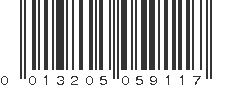 UPC 013205059117