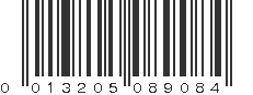 UPC 013205089084