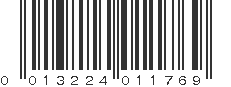 UPC 013224011769