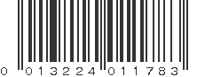 UPC 013224011783