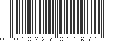 UPC 013227011971