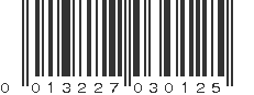 UPC 013227030125