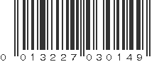 UPC 013227030149