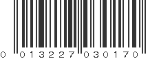 UPC 013227030170