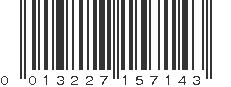 UPC 013227157143