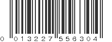 UPC 013227556304