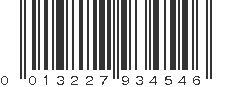 UPC 013227934546