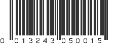 UPC 013243050015