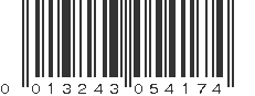 UPC 013243054174