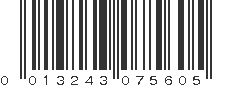 UPC 013243075605