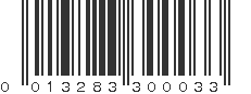 UPC 013283300033