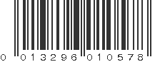 UPC 013296010578