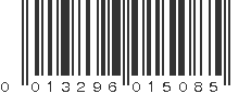 UPC 013296015085