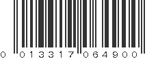 UPC 013317064900