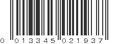 UPC 013345021937