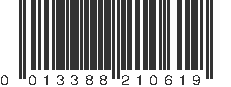 UPC 013388210619