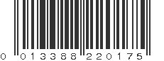 UPC 013388220175