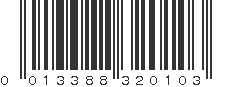 UPC 013388320103